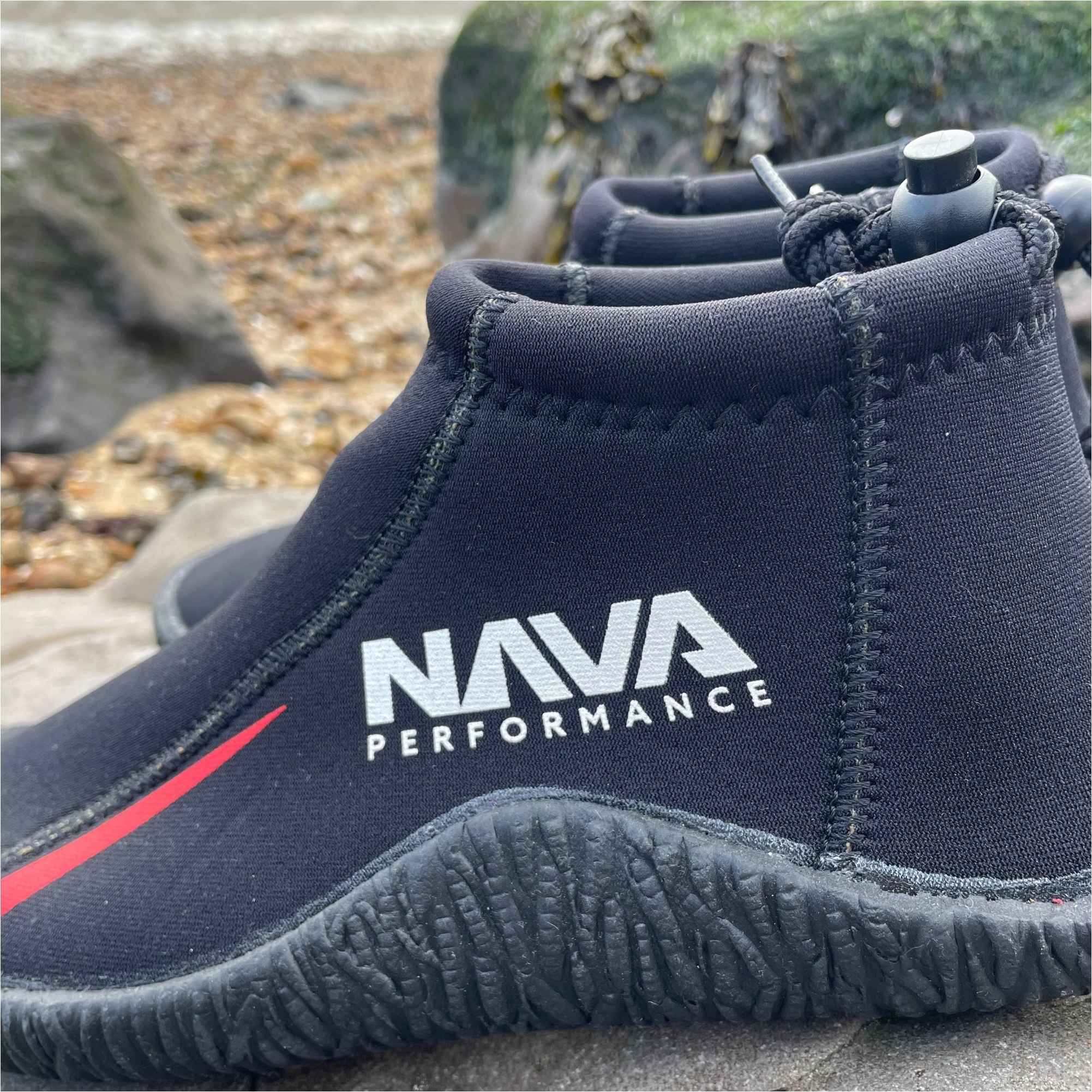 2025 Nava Performance Low-Cut 3mm Neoprene Boots NAVABT01 - Black